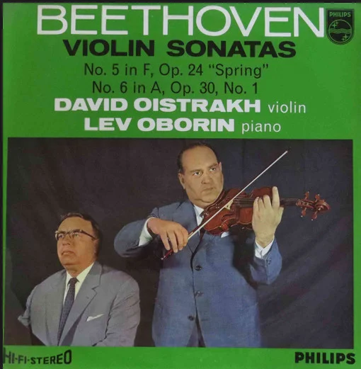Violin Sonatas : No. 5 Op. 24 "Spring" ‧ Nr. 6 Op. 30 No. 1