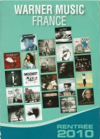 Warner Music France Rentrée 2010