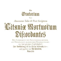 Litaniæ Mortuorum Discordantes