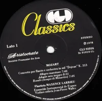 Concerti Per Flauto E Orchestra K. 313 E K.314 - Andante K.315