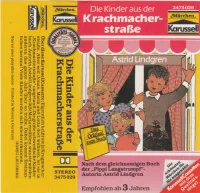 Die Kinder Aus Der Krachmacherstraße