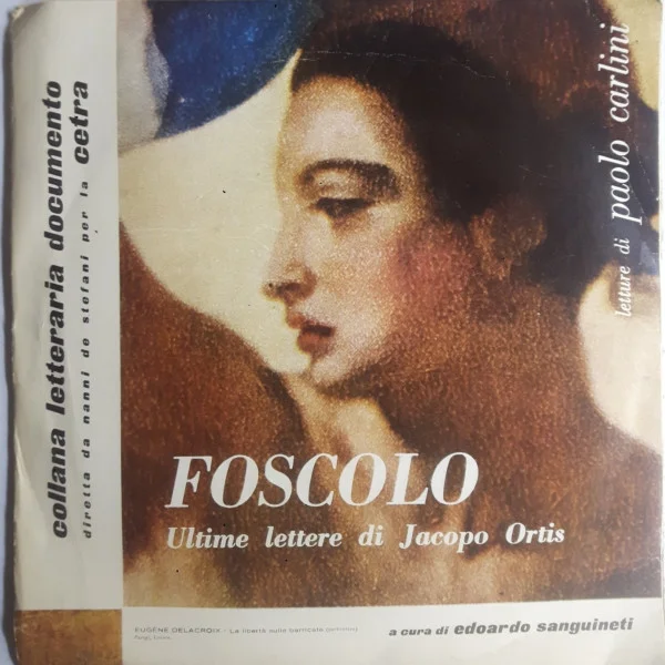 Ultime Lettere Di Jacopo Ortis