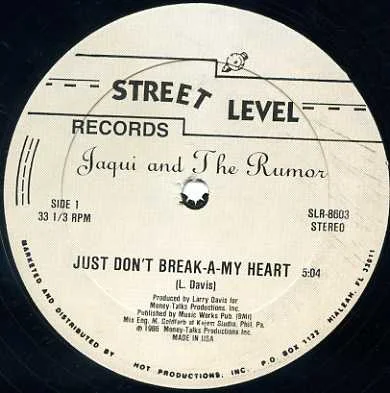 Just Don't Break-A-My Heart