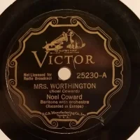 Mrs. Worthington / We Were So Young