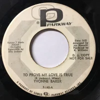 To Prove My Love Is True / You Didn't Say A Word