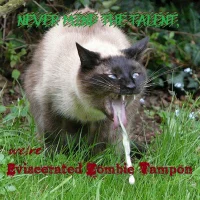 Never Mind The Talent, We're Eviscerated Zombie Tampon