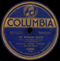 The Missouri Waltz / Little Alabama Coon