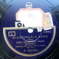 Nightingale Song / Souvenir