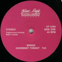 Goodnight Tonight / We Don't Talk Anymore