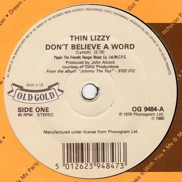 Don't Believe A Word