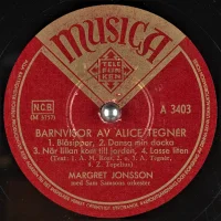 Barnvisor Av Alice Tegnér