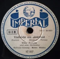Vielleicht Ein Andermal / Liebling, Was Wird Nun Aus Uns Beiden?