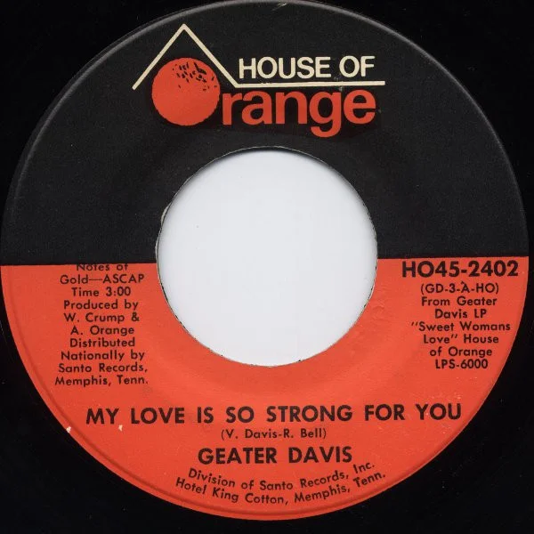 My Love Is So Strong For You / I Can Hold My Own