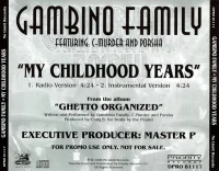 My Childhood Years
