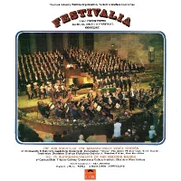 Festivalia - The Twentieth Annual Grand Festival Concert