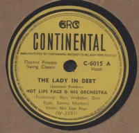 The Lady In Debt / Sunset Blues