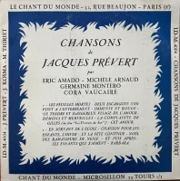 Chansons De Jacques Prevert