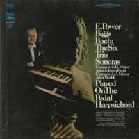 Bach: The Six Trio Sonatas Played On The Pedal Harpsichord