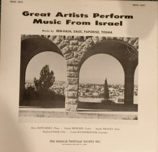 Great Artists Perform Music From Israel