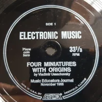 Four Miniatures With Origins / Original Compositions By Junior And Senior High School Students