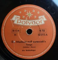 Ein Musikant Muß Weiterzieh'n / Wenn Die Wiener Mädel