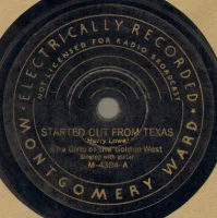 Started Out From Texas / Colorado Blues