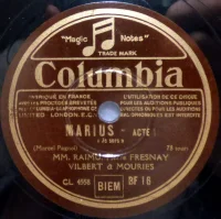 Marius - Acte 1 - Je Sors / Pauvre Félicité