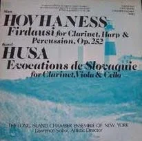 Firdausi For Clarinet, Harp & Percussion, Op. 252 / Evocations De Slovaquie For Clarinet, Viola & Cello