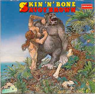 CD SAVOY BROWN SKIN 'N' BONE 1976 Deram – 844 024-2 гладкий 1st Press 1991 GER