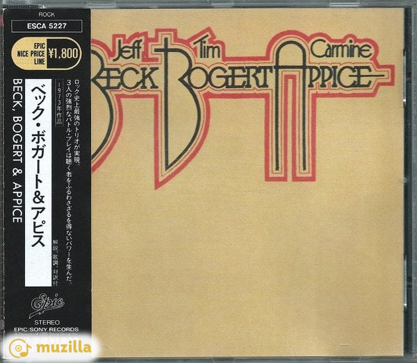 Beck, Bogert & Appice - Beck, Bogert & Appice CD Japan ESCA-5227