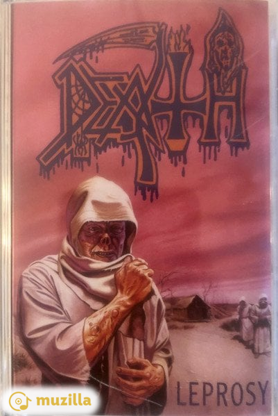 Death – Leprosy / MC USA Cassette, Album, Reissue, White / 781676722891