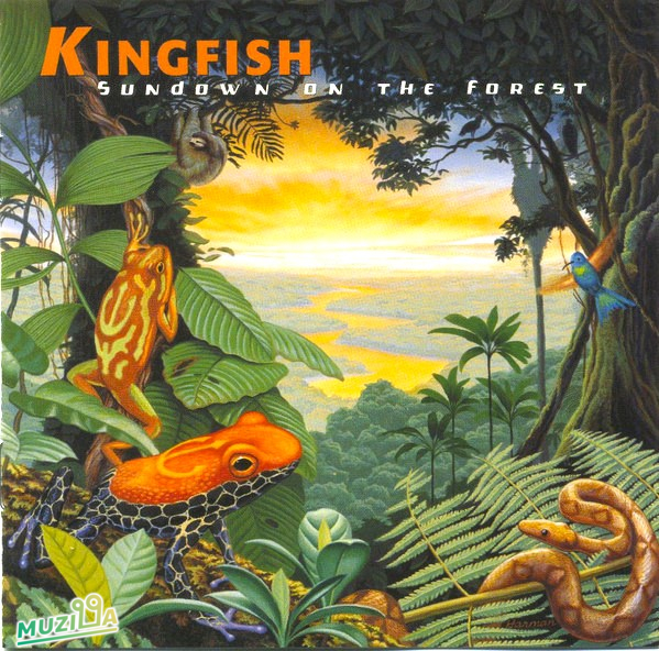 CD KINGFISH SUNDOWN ON THE FOREST 1999 Phoenix Rising Records – 2001 USA
