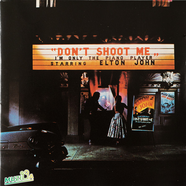 CD ELTON JOHN DON’T SHOOT ME, IM ONLY..1973 DJM Records (2) – 827 690-2 EU
