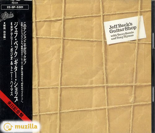 Jeff Beck With Terry Bozzio And Tony Hymas - Jeff Beck's Guitar Shop CD Japan 25·8P-5301