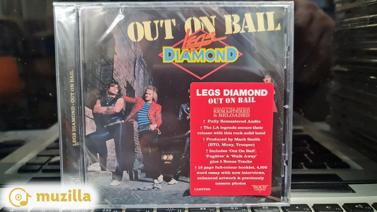Legs Diamond – Out On Bail CD UK Rjcr Candy 5056321617576 запечатанный