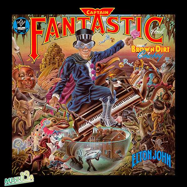 CD ELTON JOHN CAPTAIN FANTASTIC ..1975 DJM Records (2) – 821 746-2 1990 GER