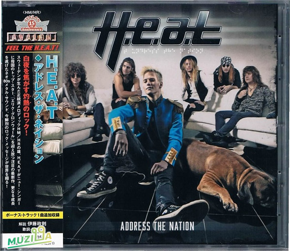 CD H.E.A.T ADDRESS THE NATION 2012 Avalon – MICP-11050 2012 OBI JAPAN