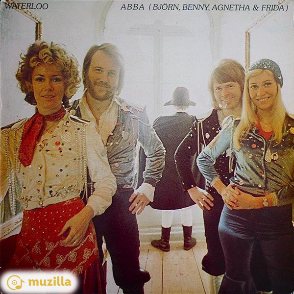 ABBA, Björn, Benny, Agnetha & Frida ‎– Waterloo LP Sweden 1st press vinyl POLS 252