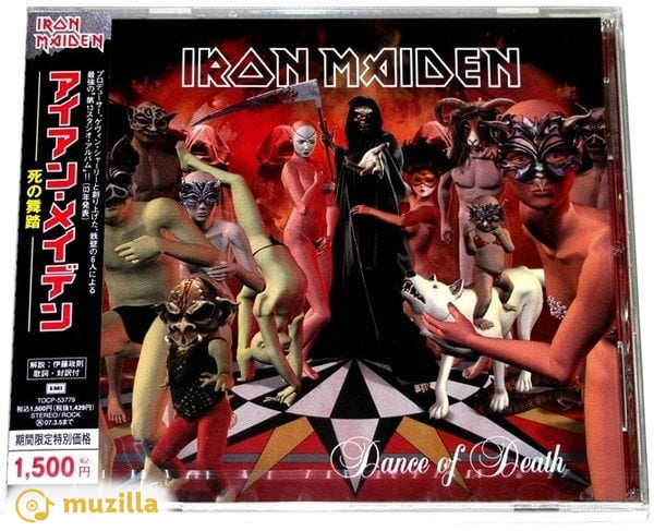 Iron Maiden ‎– Dance Of Death CD Japan TOCP-53779 4988006846739 запечатанный