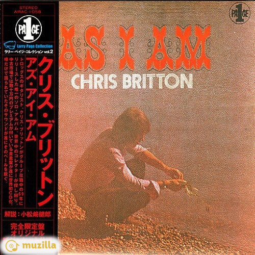 Chris Britton - As I Am CD Japan AIRAC-1058