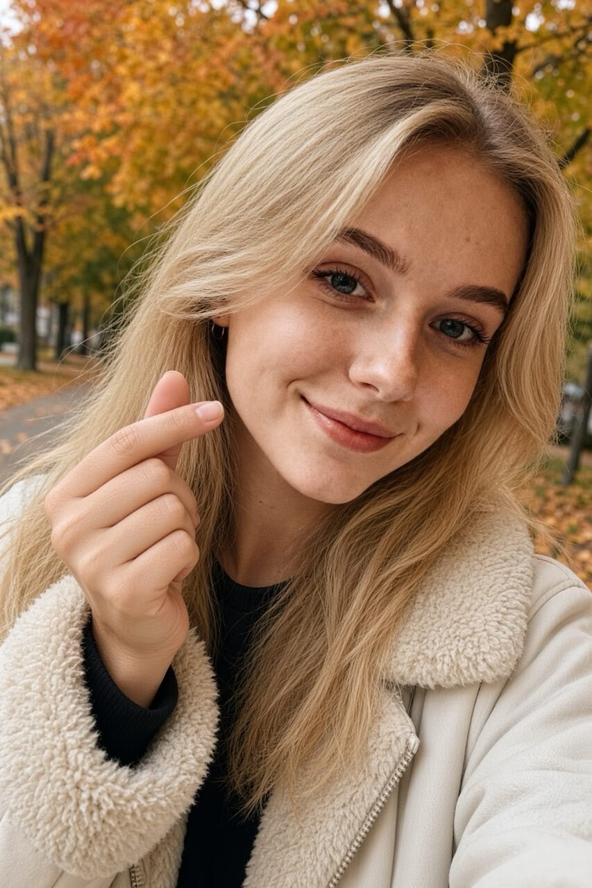 Осеннее сердечко