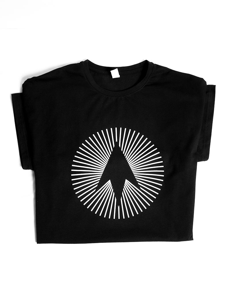 Футболка "Фавор" (черная, XL)