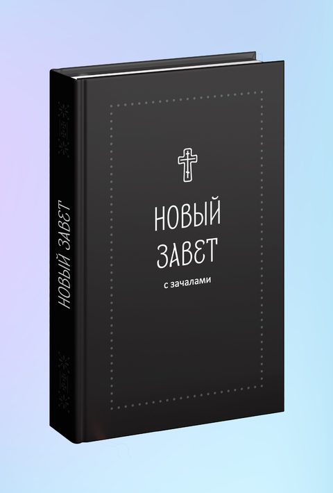 Новый Завет. С зачалами (Серебряная серия)
