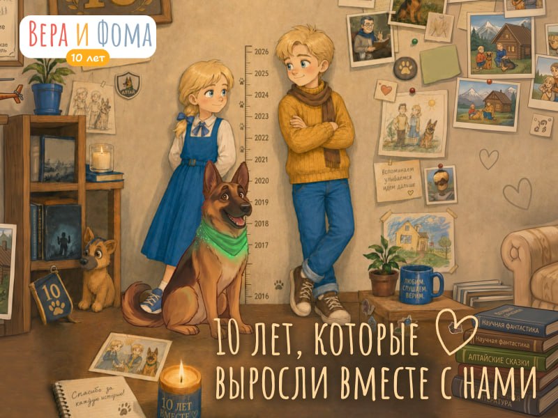 Проекту «Вера и Фома» - десять лет