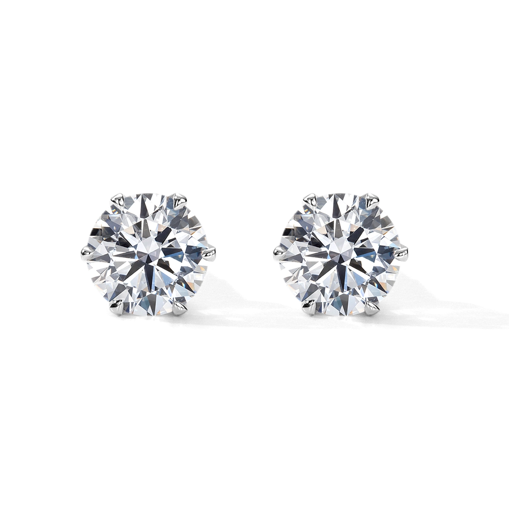 Серьги с бриллиантами 0.60 карата