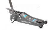 домкрат подкатной 3,2 т, супернизкий подхват, педаль nordberg n32032g