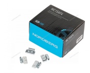 грузики балансировочные для литых дисков fe 15 г, 100 шт. nordberg wc15af4