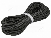 шланг топливный резиновый в оплетке 4мм, 1м. nordberg h0409nbr-br