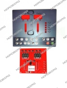дисплей с клавиатурой всборе для 4524c nordberg b-01-1210002+b-01-1210003