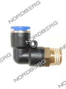 фитинг угловой d8 1/4" для nl24 nordberg цб-00007609